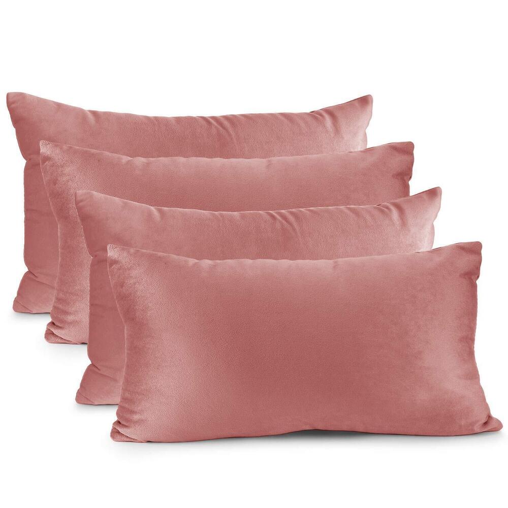 2223 Throw Pillow Covers, Cozy Velvet Decorative Pillow Covers 12 x 20